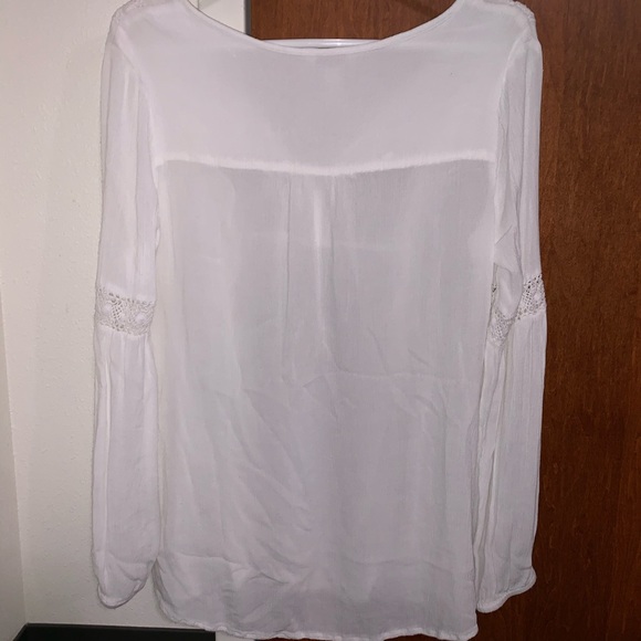 White vintage styled blouse by Arizona jean co - Picture 6 of 8